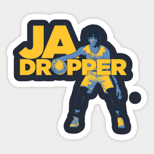 Ja Dropper Morant Memphis Grizzlies T Shirt Sticker